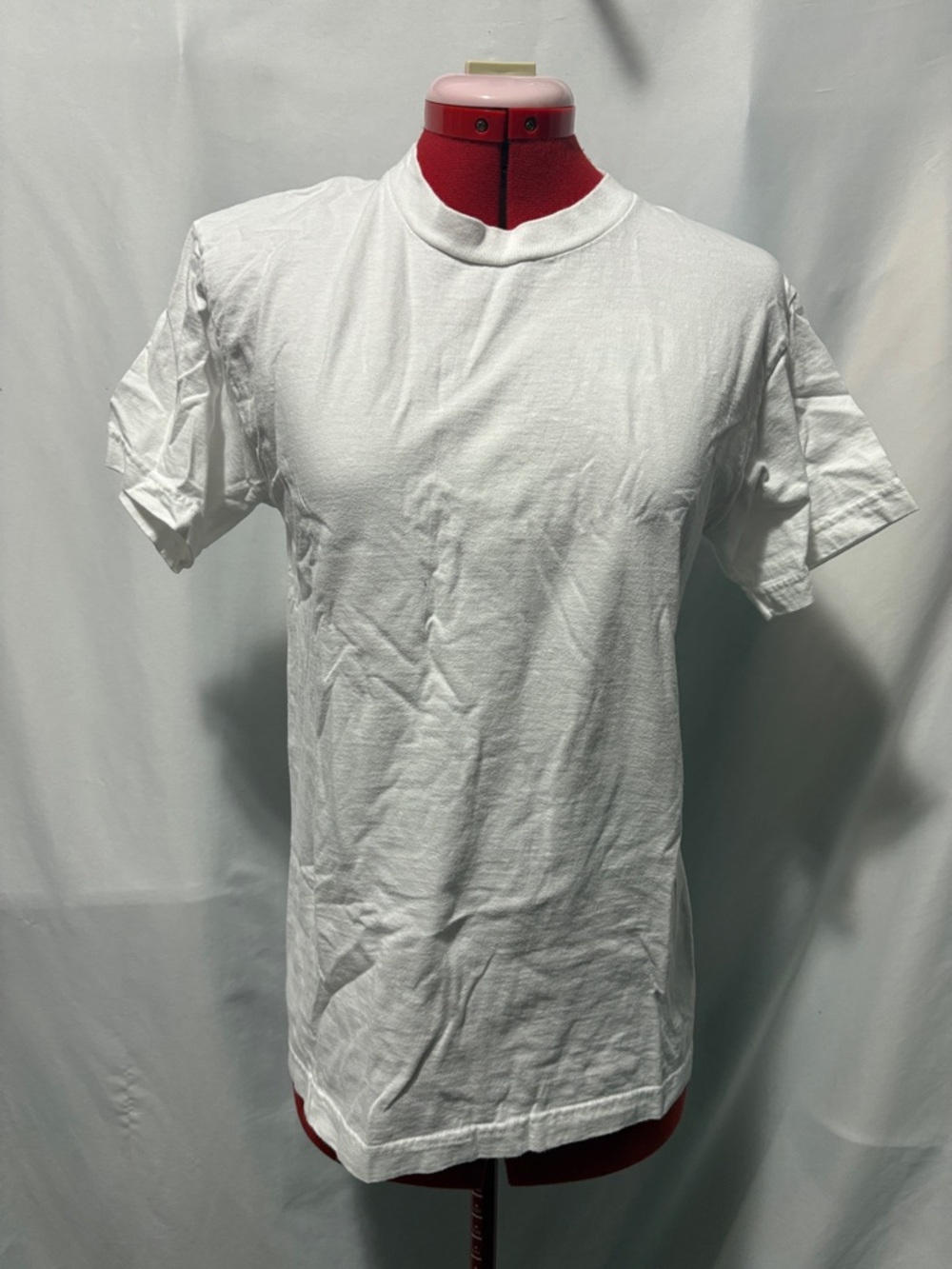 Men's White Short-Sleeve Crewneck Tee
